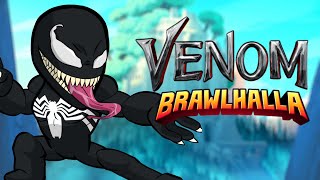 Venom Invades Brawlhalla • 1v1 Gameplay • Mordex Mod [upl. by Endor]