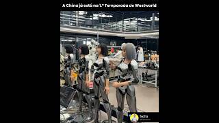 Robôs humanoides 🇨🇳 china robot humanoidrobot ai ia artificialintelligence westworld [upl. by Reerg]