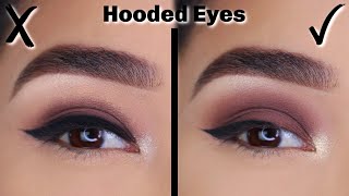 How To Apply Eyeliner On HOODED EYES [upl. by Humfrey40]