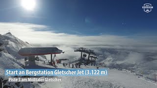 Mölltaler Gletscher Blaue Piste Nr 3 [upl. by Lewert847]