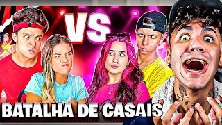 BATALHA DE RAP  EMILLY VICK E LEOZIN vs ENALDINHO E ANNINHA  React Mamute [upl. by Atsirt]