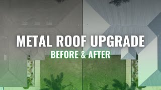 Shingle Roof to Metal Roof Transformation in Central Florida by RIG Roofing [upl. by Niriam]