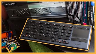 Logitech Illuminated LivingRoom Keyboard K830  Unboxing and Review [upl. by Yim]