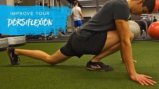 Ankle Dorsiflexion Routine Fix Tight Ankles [upl. by Pulling39]