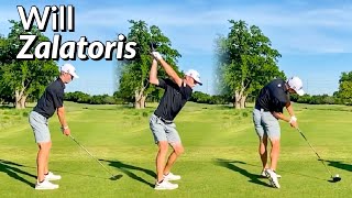 Will Zalatoris Golf Swing 2021  SLOW MOTION 240fps  Iron amp Driver [upl. by Hedi]