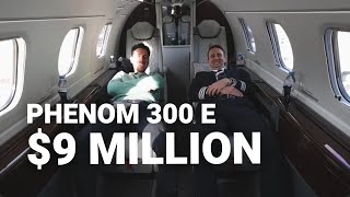 945M Embraer Phenom 300E amp First Officer Aviation Talk [upl. by Ahseal]