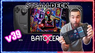 ENORME 😱😱 Batocera v39 beta enfin compatible pour SteamDeck OLEDLCD [upl. by Melli]