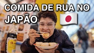 PROVANDO COMIDA DE RUA CHINESA NO JAPÃO [upl. by Bratton]