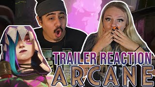 Arcane Season 2  Official Trailer Reaction [upl. by Ahsienet]