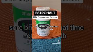 Estrohalt Dim Supplement Review for Women hormonehealth [upl. by Doy]