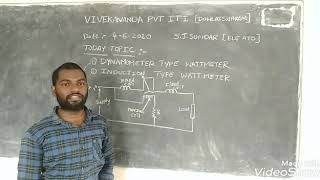 Dynamometer Type and Induction type Wattmeters Explanation [upl. by Royo]