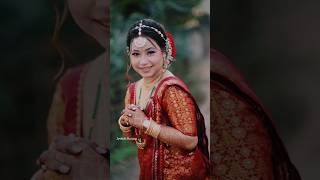 Bridal Era ❤️ bride wedding grwm bridaloutfit assamesewedding assamesebride music memorable [upl. by Aiz]