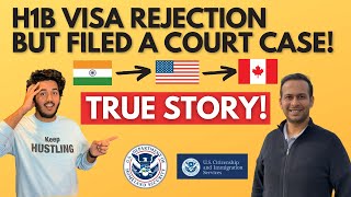 My H1B Visa Was Rejected But Finally Won A Court Case Struggles Of H1B Visa Ft Aditya [upl. by Nueoht650]