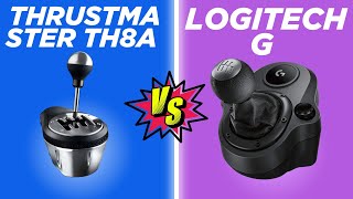 Logitech G vs Thrustmaster th8a Shifter Who is The Winner [upl. by Ma]