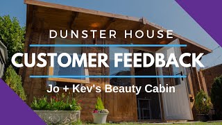 Jo  Kevs Beauty Cabin  Log Cabin Customer Feedback  Dunster House [upl. by Meeka445]