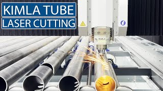 Kimla Fiber Laser  Tube Cutting [upl. by Davidson]