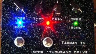 TAKMAN XPR 2 Bz ZERO rockman boston 松本孝弘 tak matsumoto eventide tc vht cae custom audio [upl. by Diarmid]