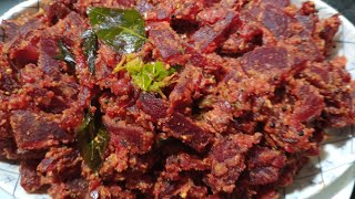 Beetroot poriyal recipe in Tamil [upl. by Hsizan293]