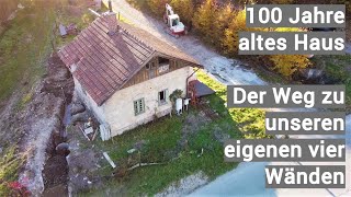 Wir renovieren ein 100 Jahre altes Haus ein starkes Fundament muss her Bauvlog 4 [upl. by Arvonio340]