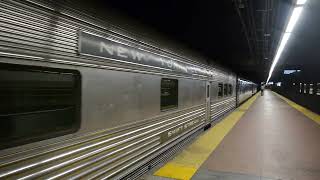 MetroNorths 2024 Employee Train leaves Grand Central Terminal on Track 34 at 105 PM [upl. by Niattirb]