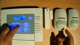 Pyronix Enforcer V11 Smart Wireless Alarm How to do Program Sensors Part2 [upl. by Jennica]