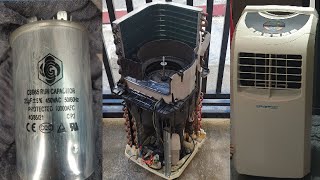 COLDFRONT Portable Aircon Cleaning amp Repair Defective Capacitor [upl. by Funch847]