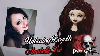 DARA GOTHIC  UNBOXING BEGOTH ANABELLE LEE [upl. by Meid680]