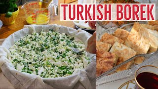 Turkish Borek With Cheese By Aysenur Altan [upl. by Nylasor]