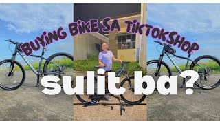 BUYING BIKE SA TIKTOK SHOP  Trinx 26quot Ladies Alloy Mountain Bike [upl. by Laon]