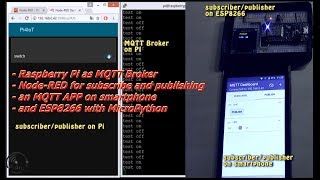 ESP8266 Part 8 – MQTT amp NodeRED amp MicroPython [upl. by Rhonda548]