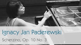 Ignacy Jan Paderewski  Scherzino Op 10 No 3  ChingYun Hu [upl. by Seroka]