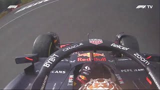 Lewis Hamilton vs Max Verstappen CRASH Onboard [upl. by Llahsram194]