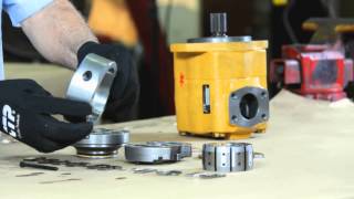 Hydraulic Vane Pump Repair [upl. by Namqul]