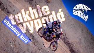 TAKHLE VYPADÁ VÍKEND V ENDUROŠKOLE  enduroskolacz [upl. by Mccallion]