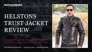 Helstons Trust leather jacket review [upl. by Alby617]