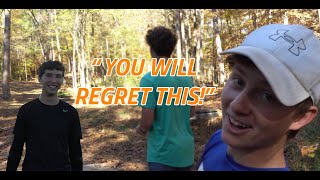 Disc Golf Shouting Match Gone Wrong  feat BarlowBrosDiscGolf  F9 [upl. by Solahcin]