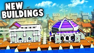 NEW Epic BUILDINGS in Kingdoms and Castles Kingdoms and Castles New Update [upl. by Raviv]