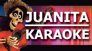 Juanita  Karaoke  Coco  muestra [upl. by Sink]