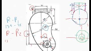 Engineering Drawing Tangency part 2 [upl. by Nevi580]