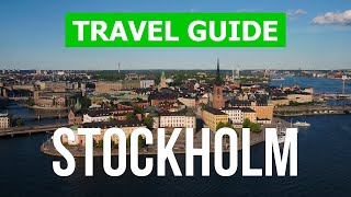 City of Stockholm in 4k Sweden Stockholm to visit [upl. by Oniuqa916]