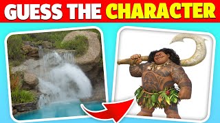 Guess the Moana 2 Characters by ILLUSION 🌊💫  Squint Your Eyes  MAUI MATANGI [upl. by Vasya]