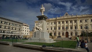 Sassari Sardinia Italy Walking Tour 4K [upl. by Nnylg220]