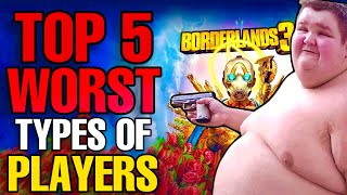 Top 5 Worst Types Of Borderlands Players [upl. by Charlotte]