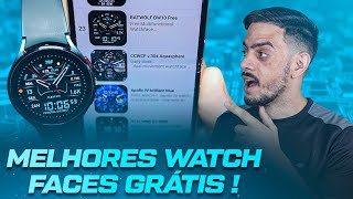 OS Melhores WATCH FACES GRÁTIS para SMARTWATCH com Wear OS [upl. by Ettellocin633]