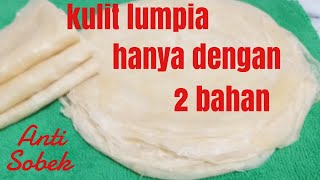 Cara mudah dan simpel membuat kulit lumpia kulit risoles hanya dengan 2 bahan [upl. by Elysia545]