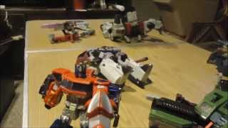 Transformers Stop Motion Autobots vs Decepticons [upl. by Sophia]