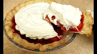 Fresh Strawberry Pie Recipe [upl. by Isnam]