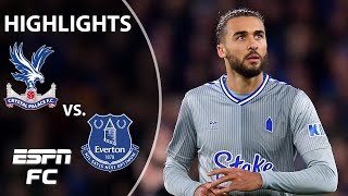 🚨 QUESTIONABLE BOOKING 🚨 Crystal Palace vs Everton  FA Cup Highlights  ESPN FC [upl. by Enilaf166]