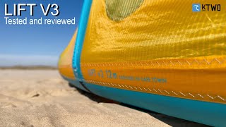 Airush Lift V3 review  UK [upl. by Hareehat]