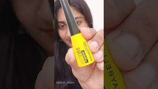 Maybelline Eyeliner ❌ Review  Bold black kajal  shortvideos viralshorts [upl. by Yerffej]